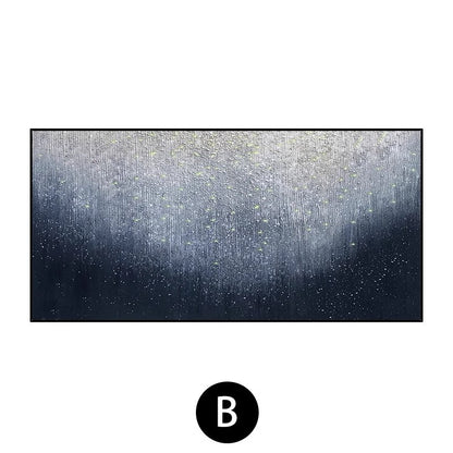 Gold Leaf Abstract Canvas Art Homeandso