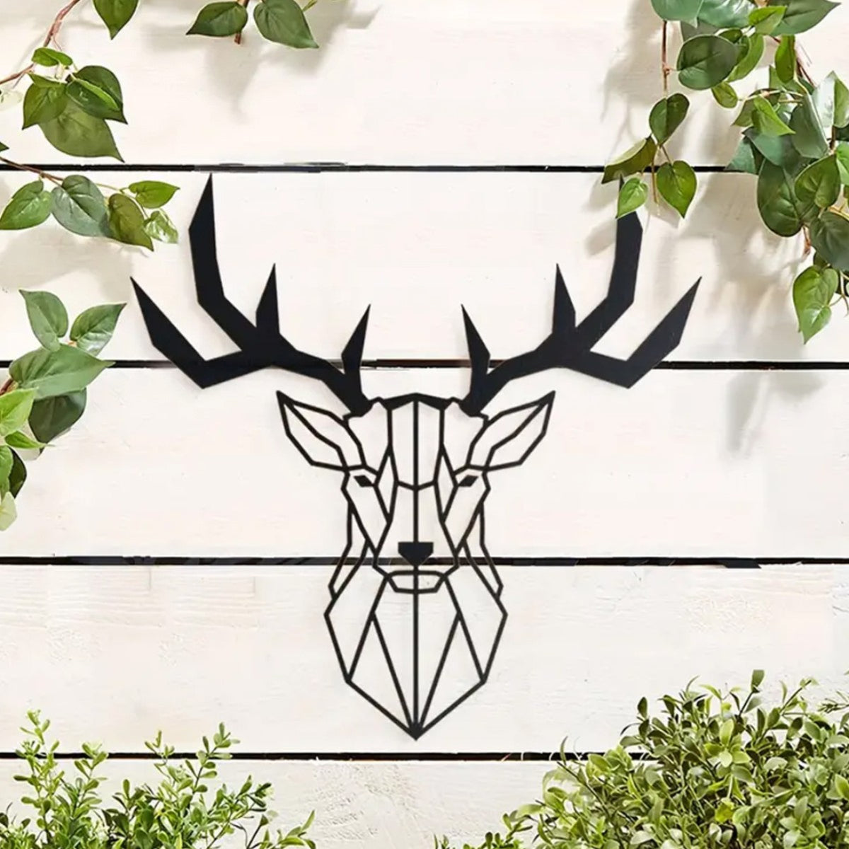 Geometric Deer Wall Art Homeandso