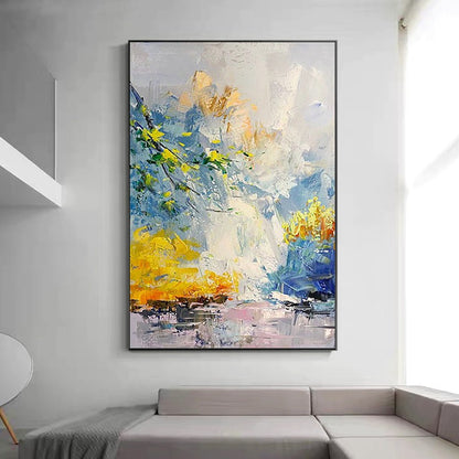 Textured Landscape Oil Painting Homeandso