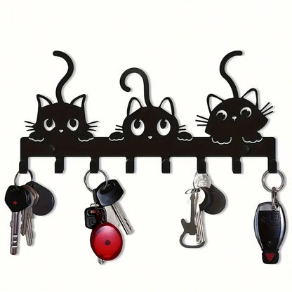 Cat-Themed Key Holder Homeandso
