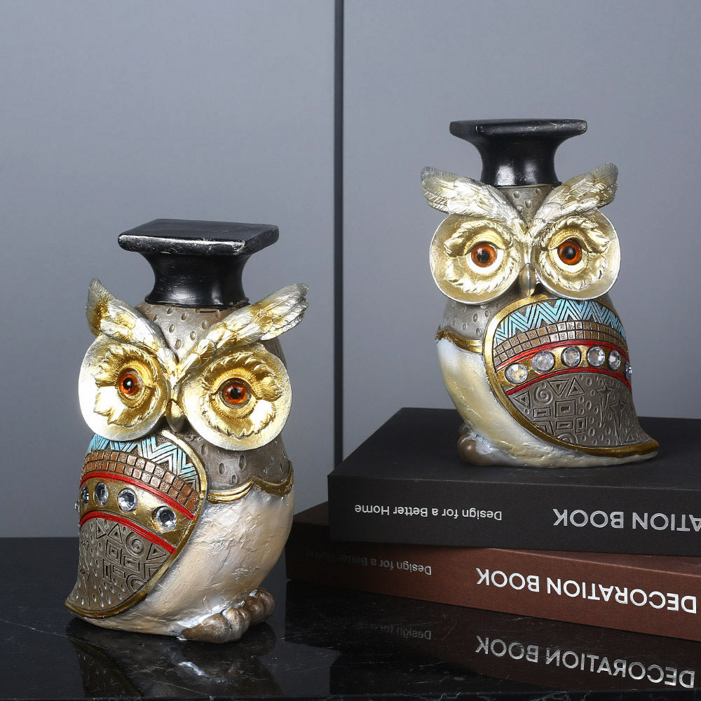 Decorative Owl Figurine Homeandso