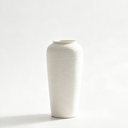 Textured Ceramic Decorative Floor Vase