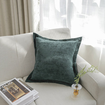 Textured Corduroy Throw Pillow