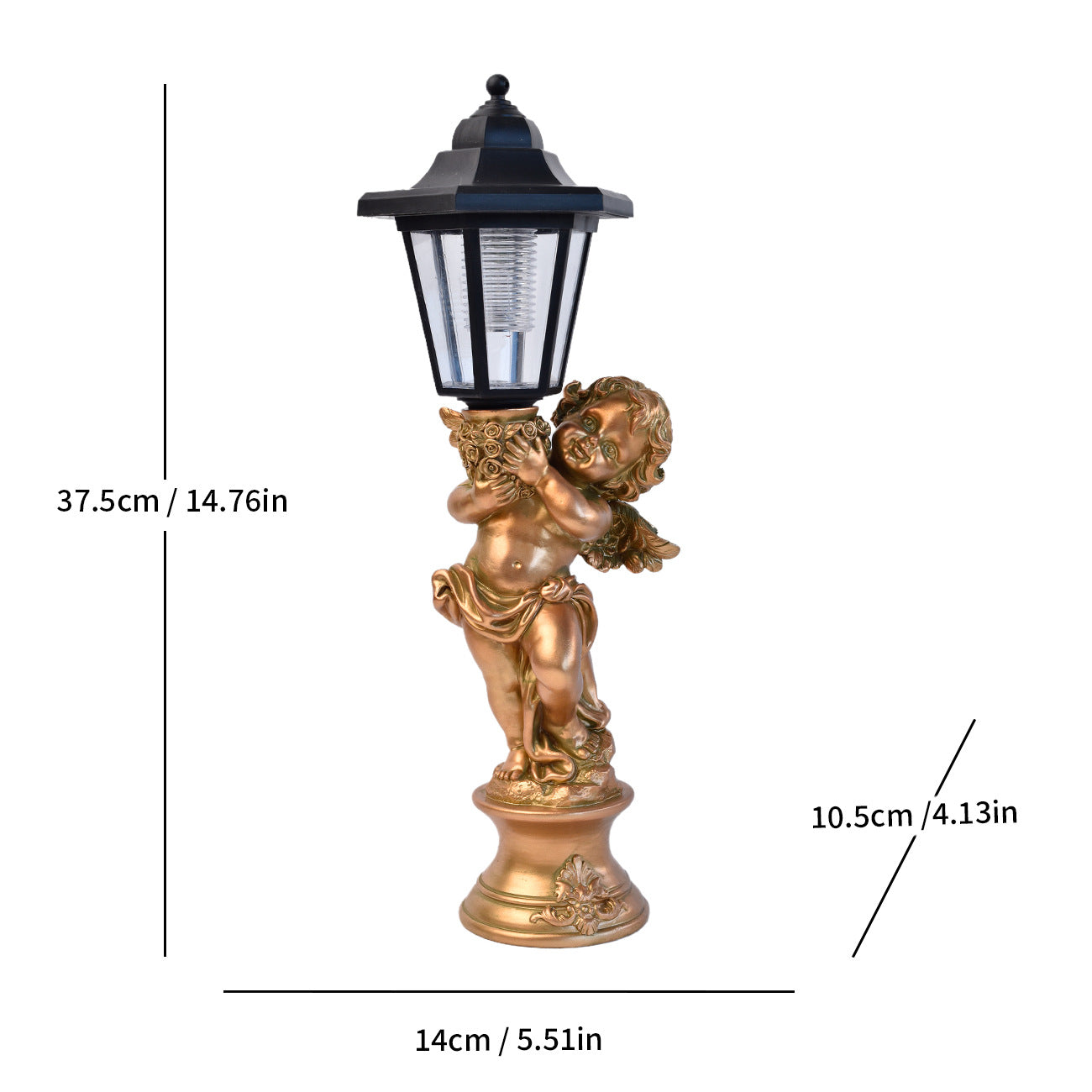 Decorative Solar Garden Lantern Homeandso