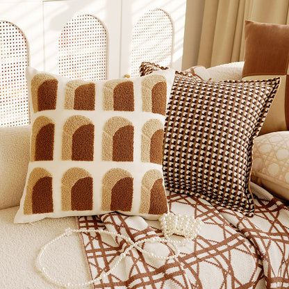 Luxurious Faux Fur Square Decorative Pillow