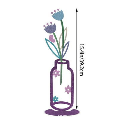 Decorative Metal Flower Holder Homeandso