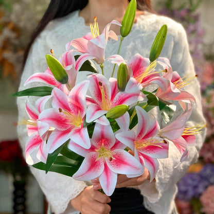 Elegant Artificial Lily Stem