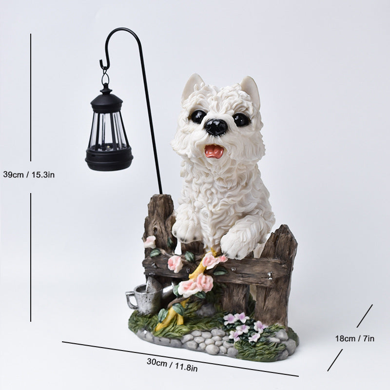 Decorative Dog Figurine Homeandso