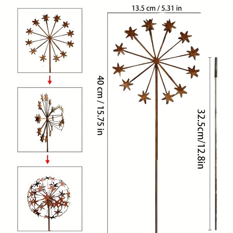 Decorative Garden Flower Stake Homeandso
