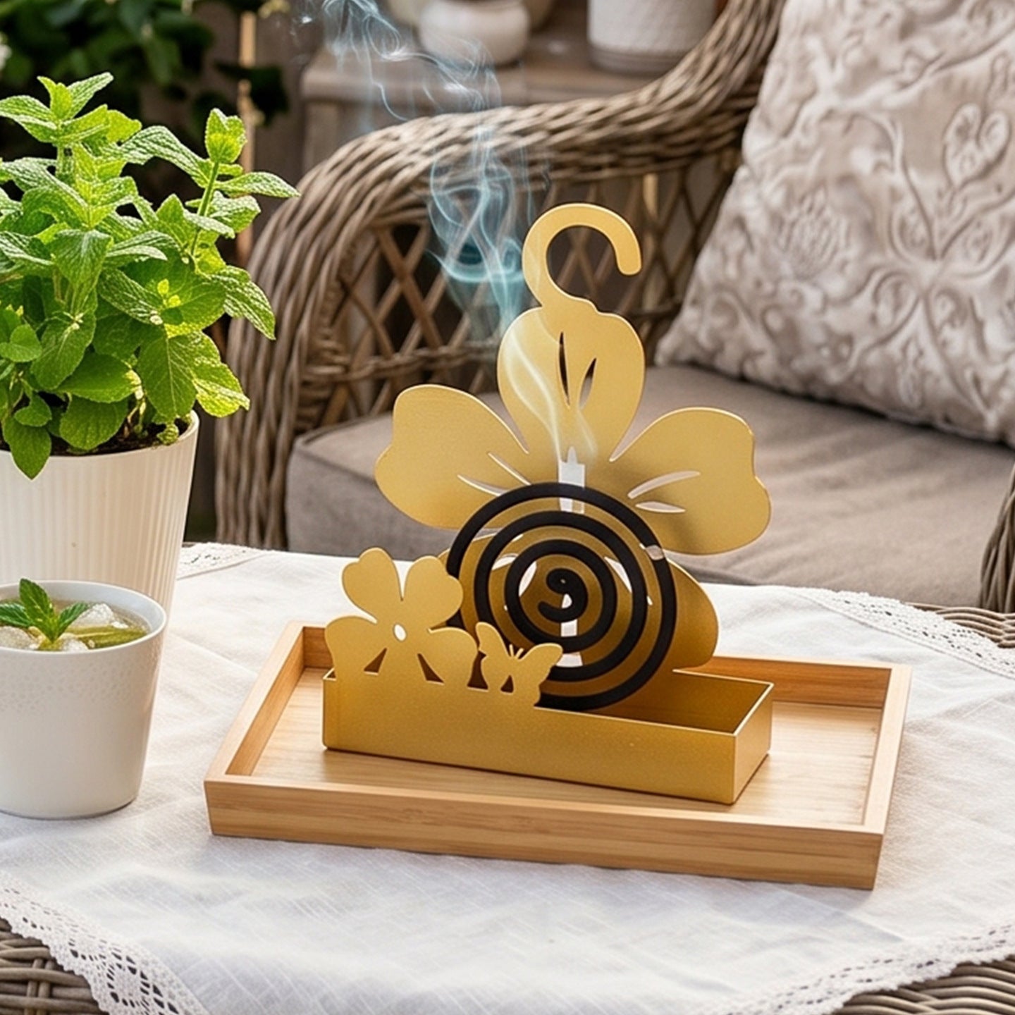 Decorative Home Organizer Stand Homeandso