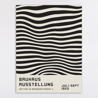 Bauhaus-Inspired Abstract Wall Art Print Homeandso