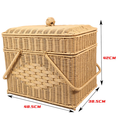 Handwoven Storage Basket Homeandso