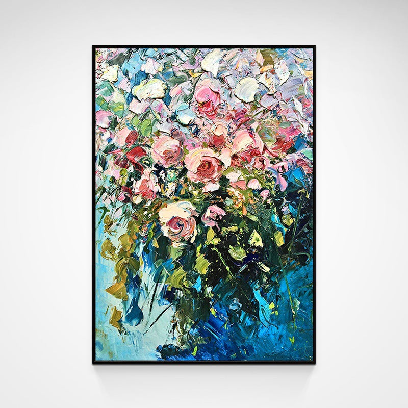 Floral Acrylic Canvas Wall Art Homeandso