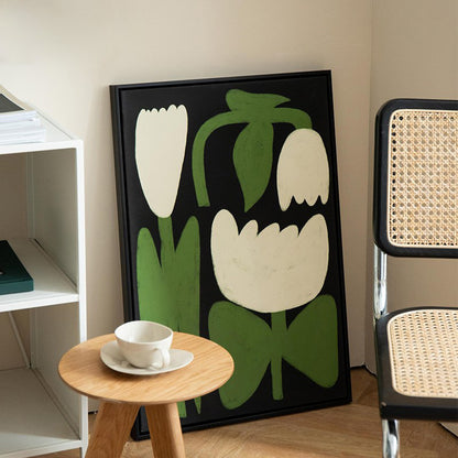 Chic Modern Floral Wall Art Homeandso