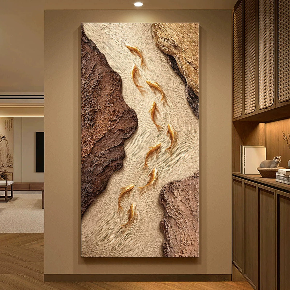 Textured Nature-Inspired Wall Art Homeandso