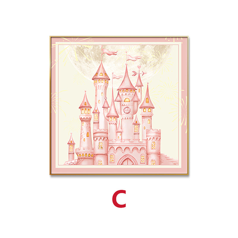 Artistic Village Landscape Framed Print Homeandso