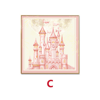 Artistic Village Landscape Framed Print Homeandso