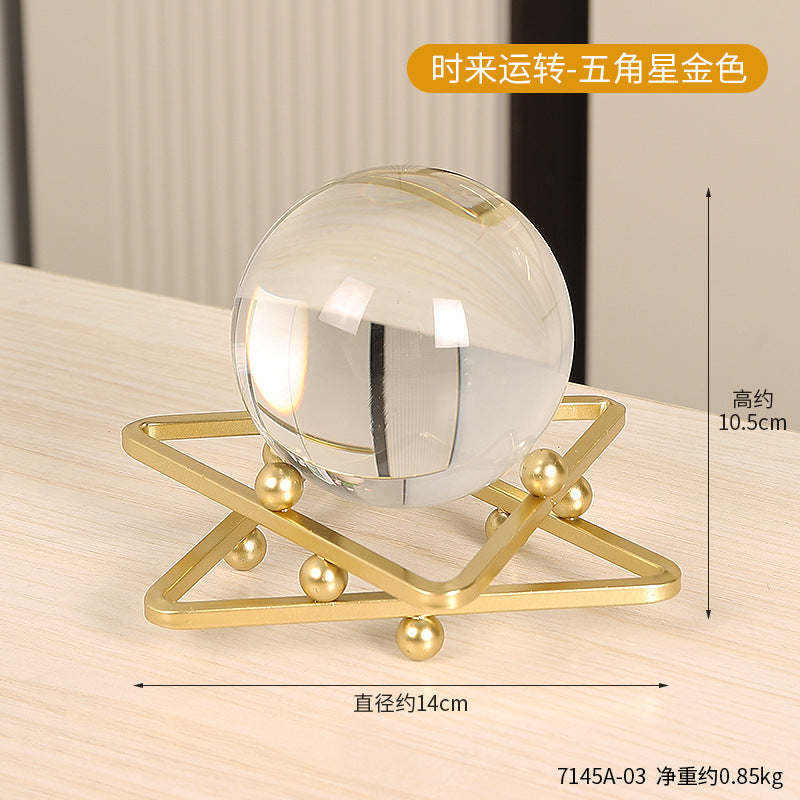 Decorative Glass Orb Display Stand Homeandso