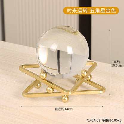 Decorative Glass Orb Display Stand Homeandso
