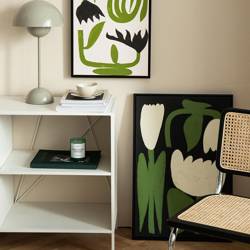 Chic Modern Floral Wall Art Homeandso