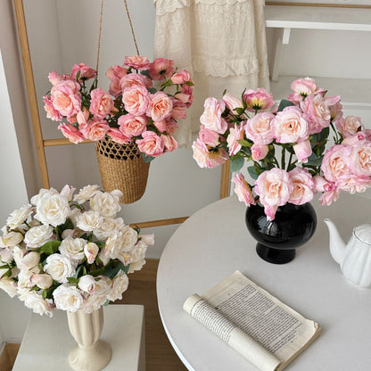 Luxe Faux Floral Rose Bouquet