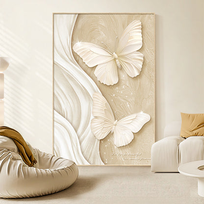 Elegant Butterfly and Floral Wall Art Homeandso