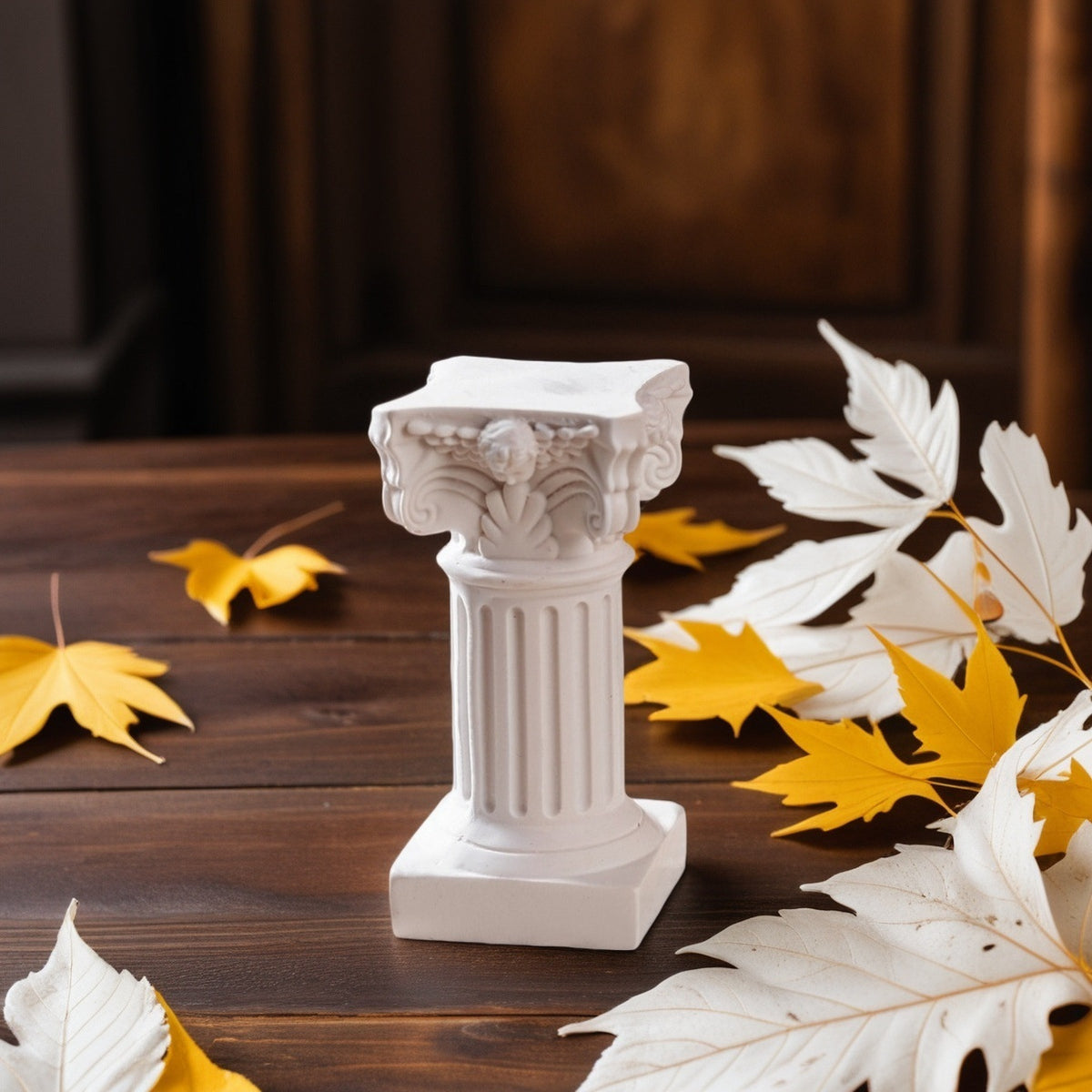 Classic Column-Inspired Phone Stand Homeandso