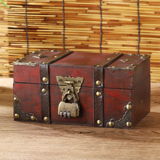 Vintage-Inspired Decorative Treasure Chest Homeandso 1788262765