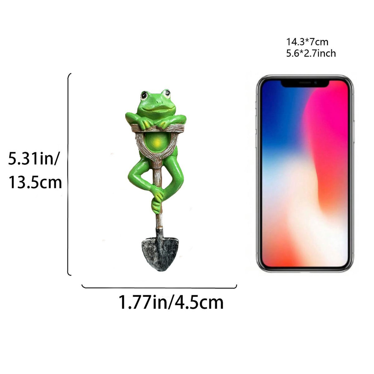 Playful Frog Garden Stake Homeandso