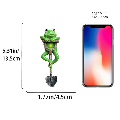 Playful Frog Garden Stake Homeandso