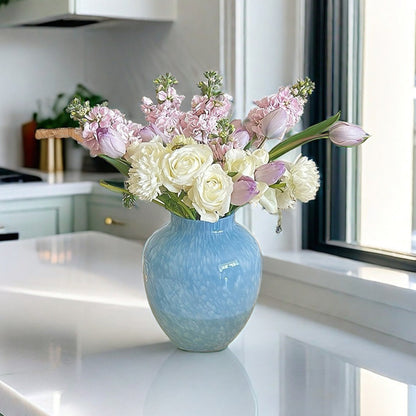 Artistic Handcrafted Glass Vase