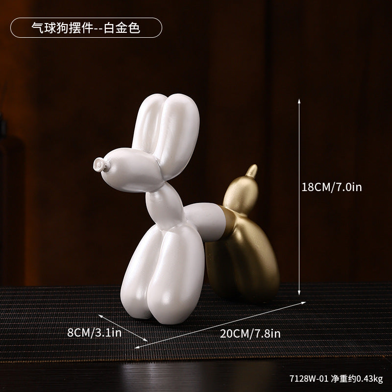 Decorative Balloon Dog Sculpture Homeandso
