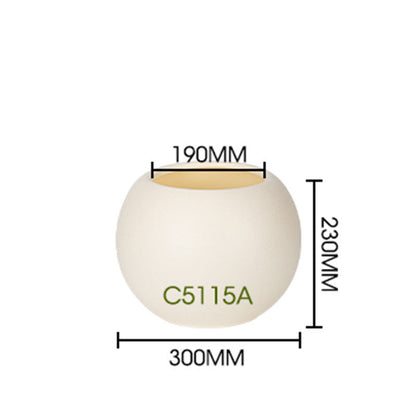 Textured Round Modern Planter Homeandso