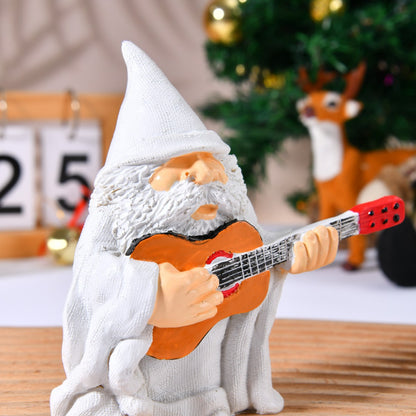 Decorative Musician Gnome Figurine Homeandso