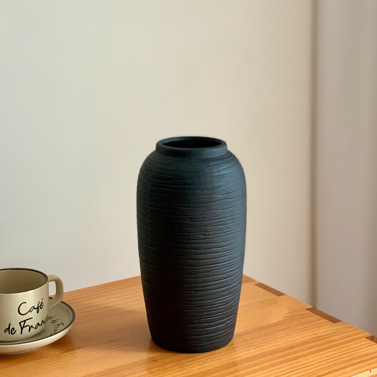 Textured Decorative Ceramic Vase