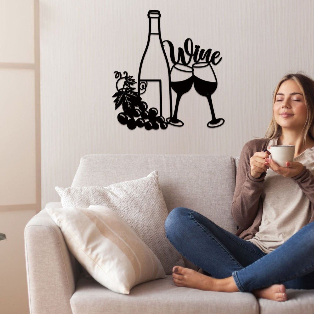 Wine-Themed Decorative Wall Art Homeandso