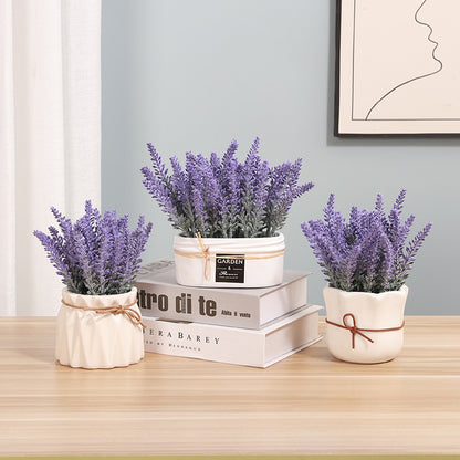 Lavender Floral Decoration Homeandso