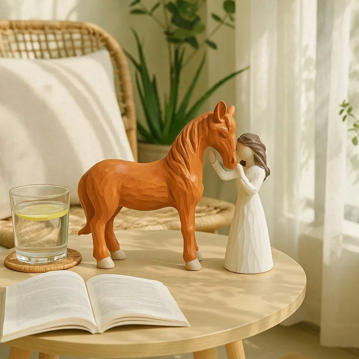 Decorative Horse and Figurine Homeandso
