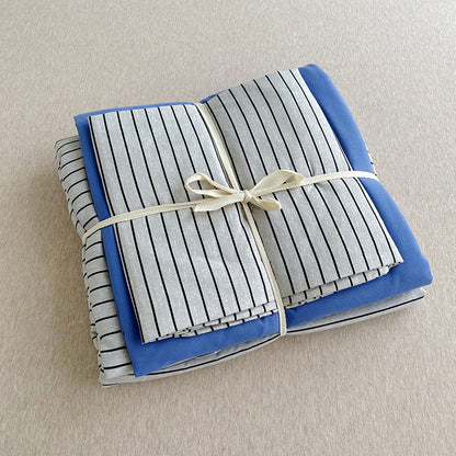 Premium Striped Bedding Set
