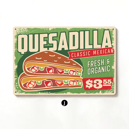 Vintage-Inspired Metal Sign Homeandso