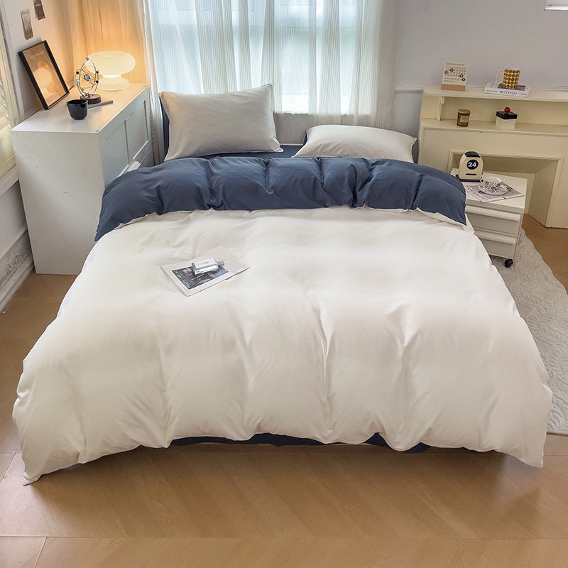 Lightweight Breathable Cotton Duvet Cover Set Homeandso
