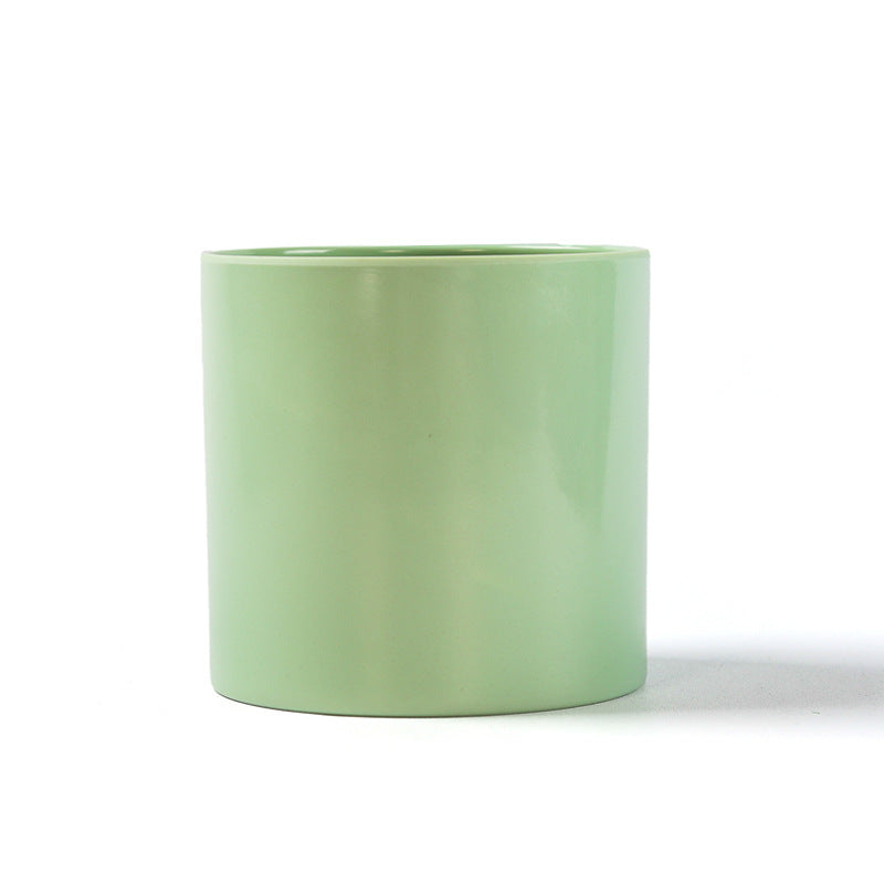 Sleek Ceramic Flower Pot Homeandso