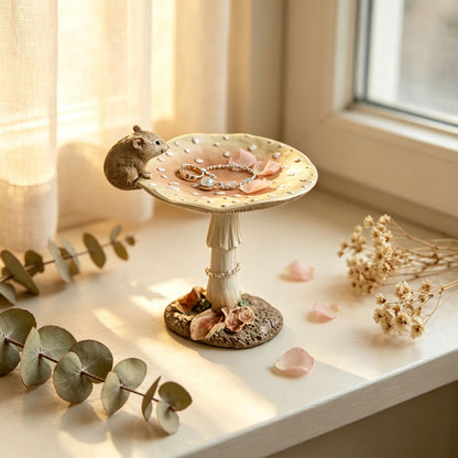 Decorative Mushroom Figurine Homeandso