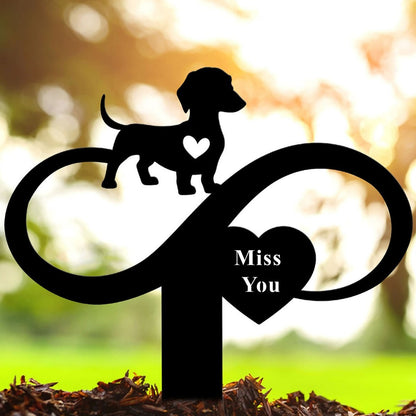 Decorative Paw Print Garden Stake Homeandso