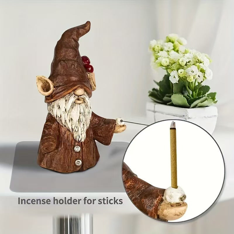 Whimsical Gnome Figurine Homeandso