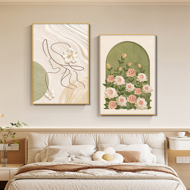 Elegant Framed Decorative Portrait Homeandso