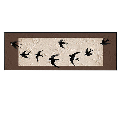 Artful Bird Silhouettes Framed Wall Decor Homeandso