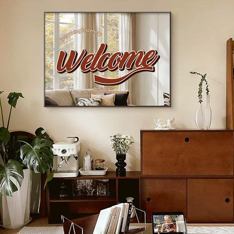 Decorative Welcome Wall Art Homeandso
