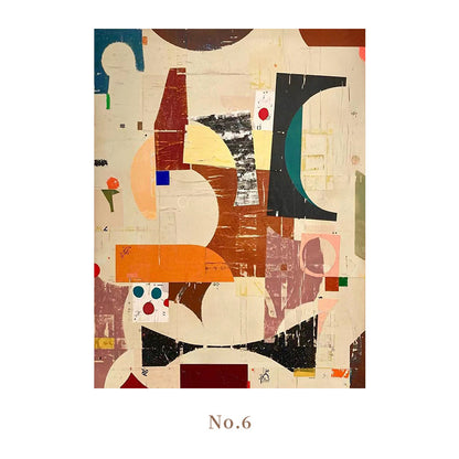 Geometric Abstract Canvas Art Homeandso