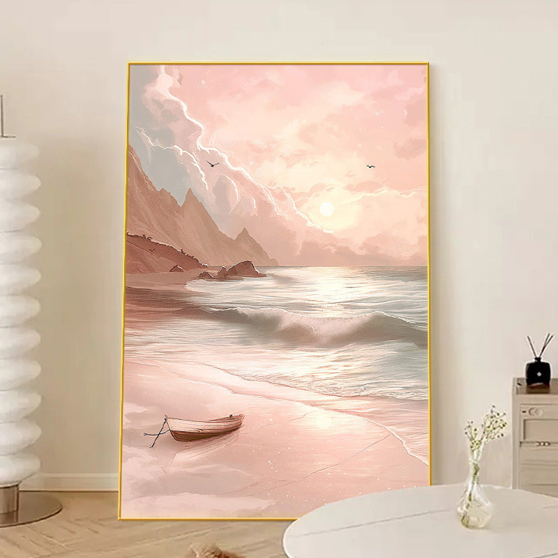 Beach Sunset Themed Canvas Wall Art Homeandso